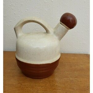 Mohawk Stoneware Refrigerator Jar Jug Vintage Liqueur Bottle Stamped Corked